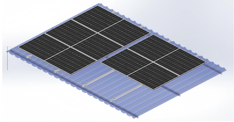 Come montare un pannello solare sul tetto?