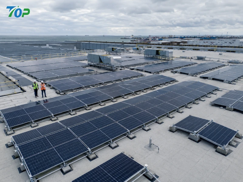 Sistema di montaggio per zavorra solare su tetto piano senza penetrazione: soluzione impermeabile di livello ingegneristico per progetti fotovoltaici commerciali su tetto