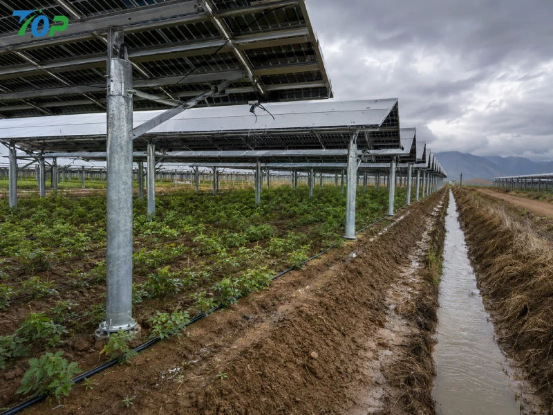 Sistemi di montaggio solare agricolo e il loro impatto sull'umidità del suolo: approfondimenti ingegneristici per progetti agrivoltaici