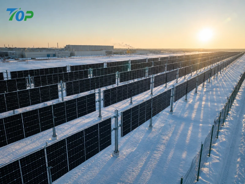 Solare verticale nelle regioni innevate: vantaggi ingegneristici dei sistemi fotovoltaici verticali in condizioni invernali