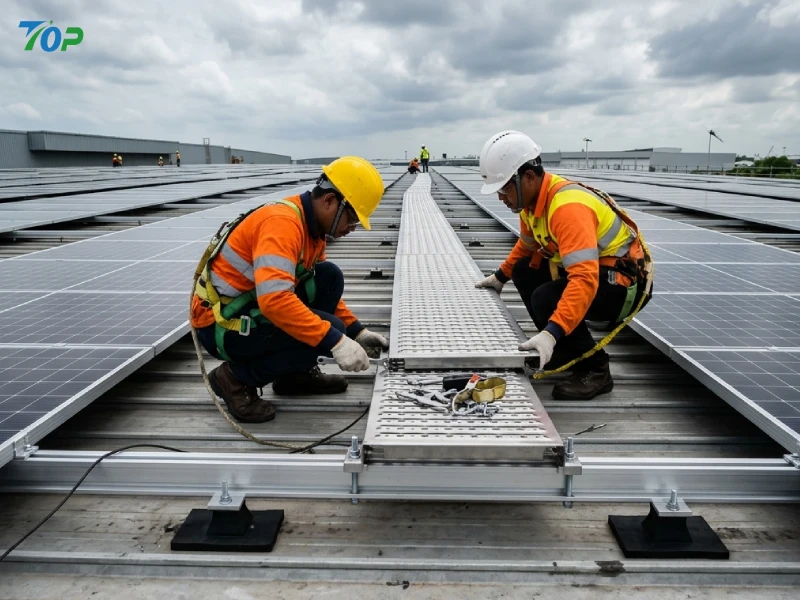Passerelle di manutenzione industriale per tetti di stabilimenti: standard di conformità, sicurezza strutturale e guida alla progettazione EPC compatibile con l'energia solare