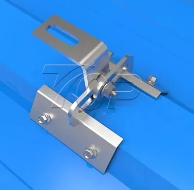 Adjustable Trapezoidal Metal Roof Solar Clamps