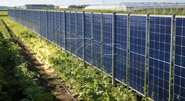 Bifacial Agri Panel Vertical Solar Bracket System