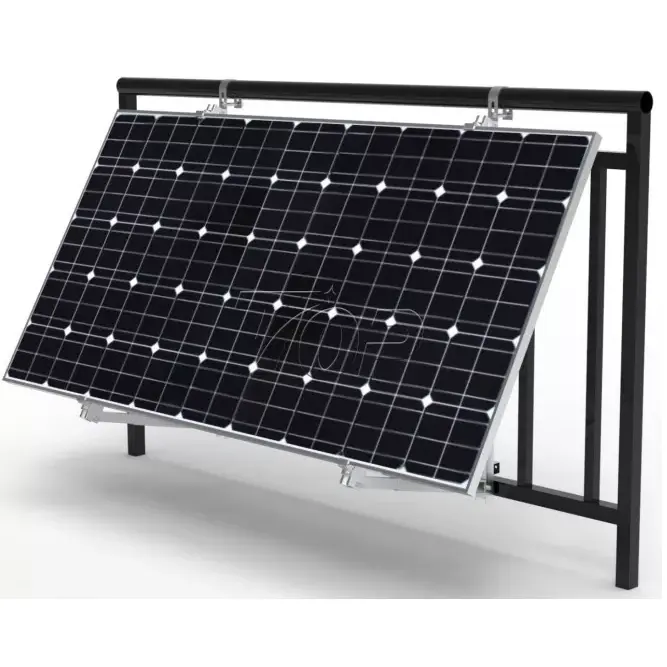 Kit staffa treppiede per balcone fotovoltaico