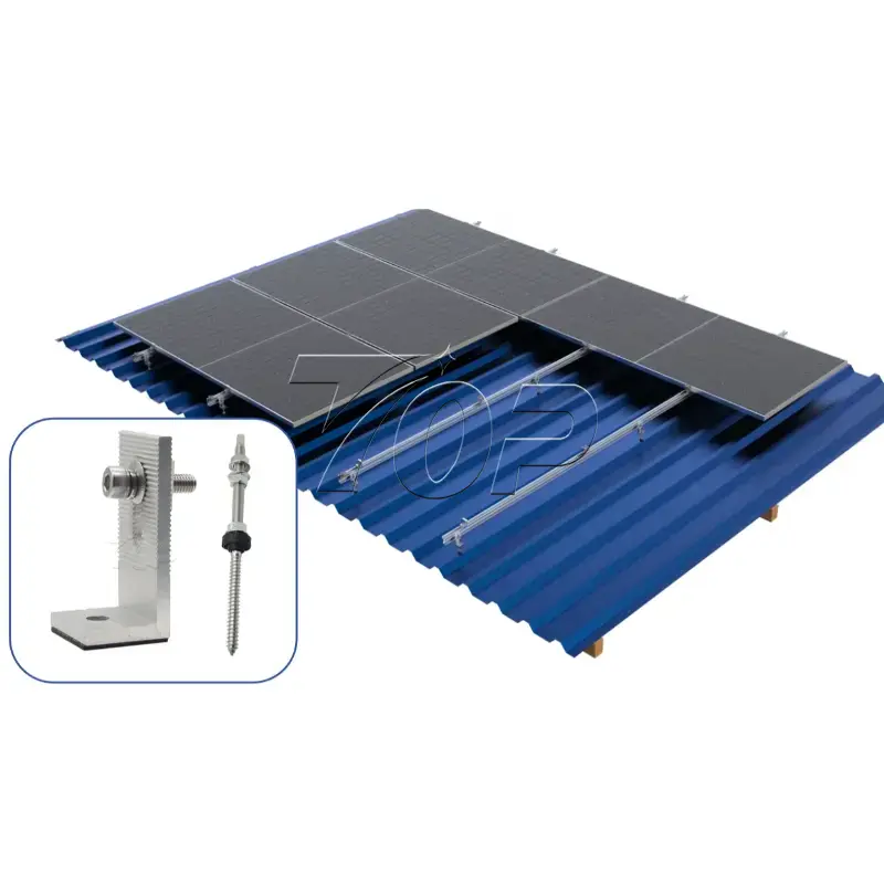 Kit di montaggio sul tetto con piedini Solar L