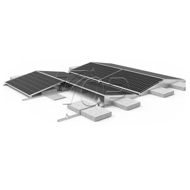 Sistema di montaggio del reattore solare