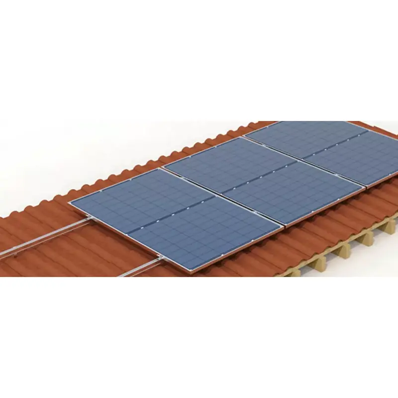 Supporto per portapacchi per pannello solare