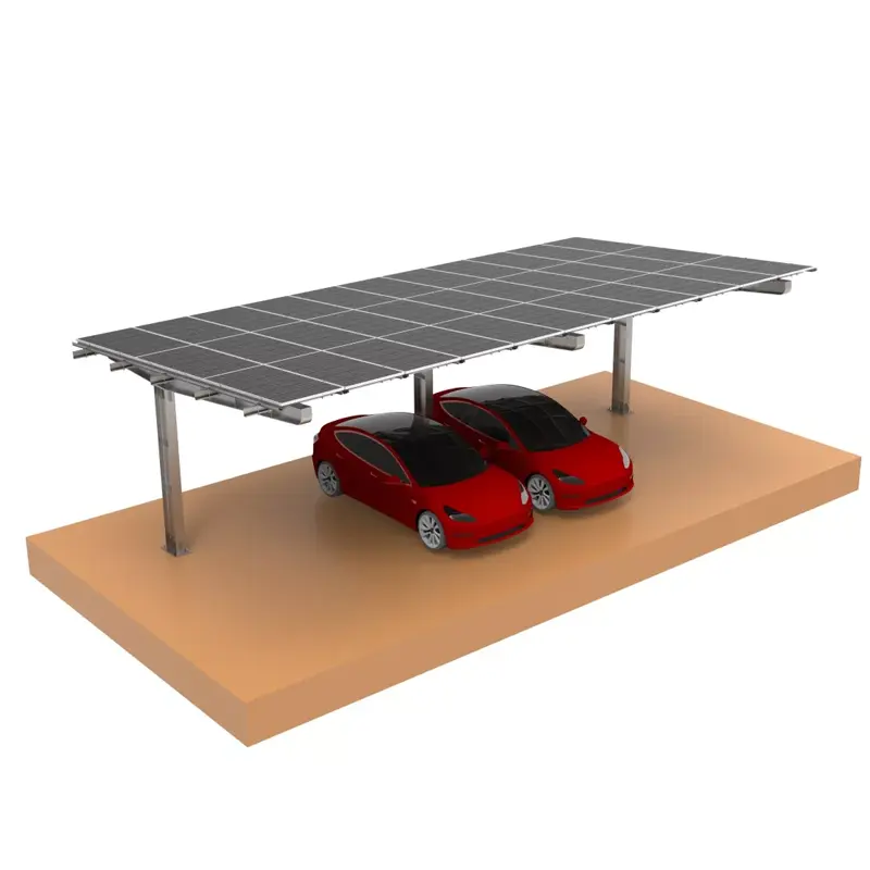 Posto auto coperto solare fotovoltaico